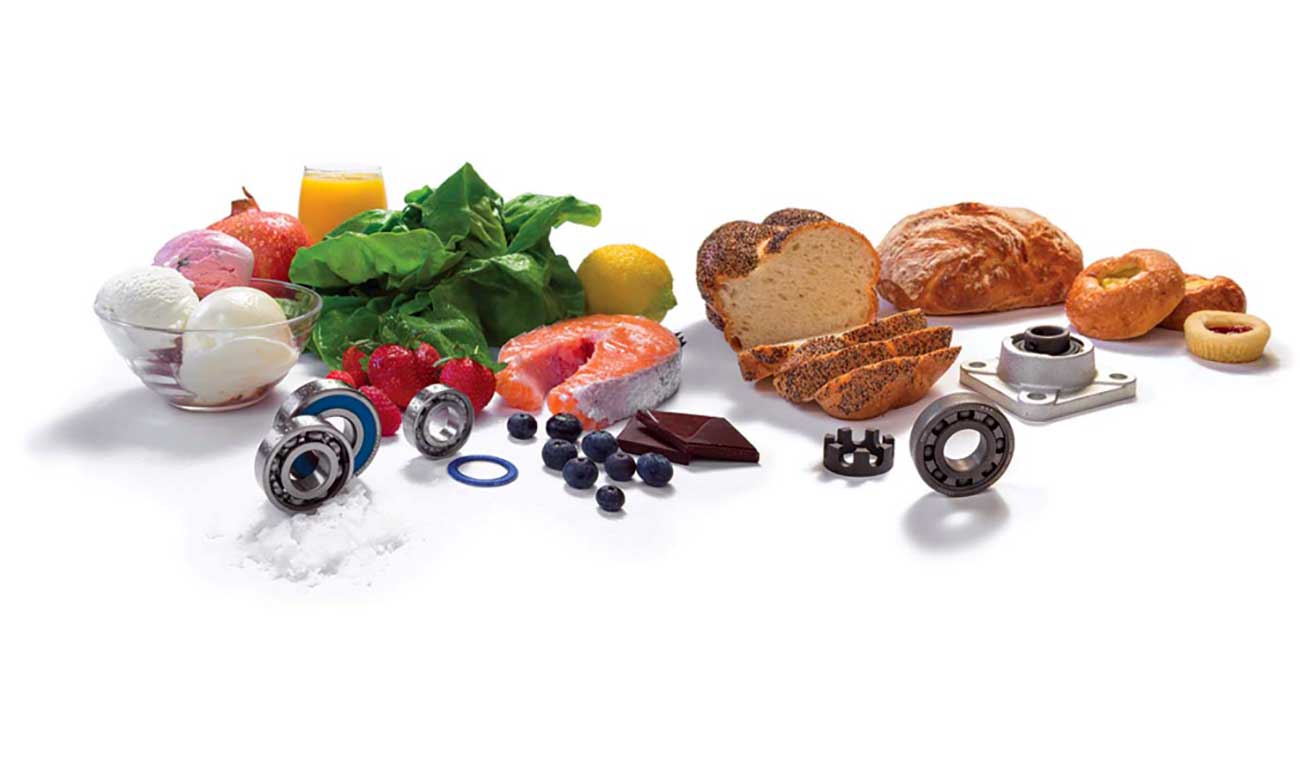 انواع بیرینگ‌های قابل استفاده در صنایع غذایی